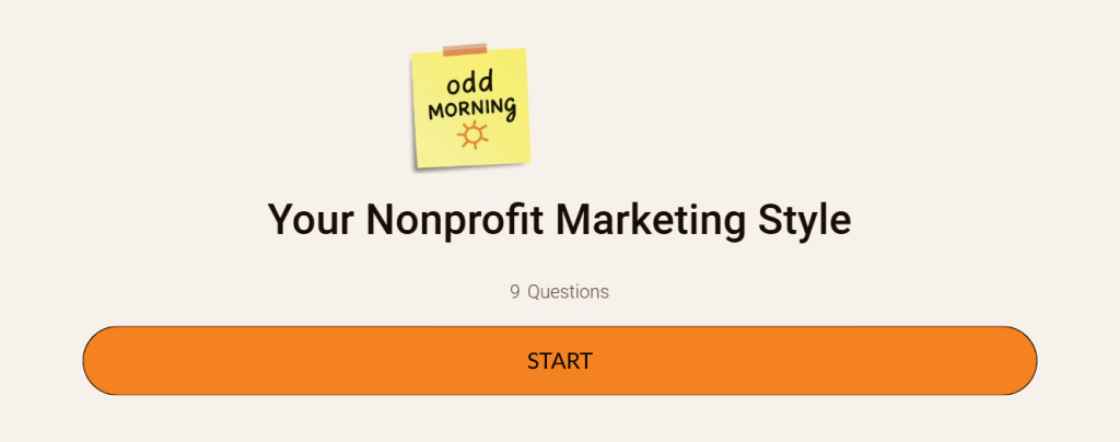 Preview of quiz page as link to quiz